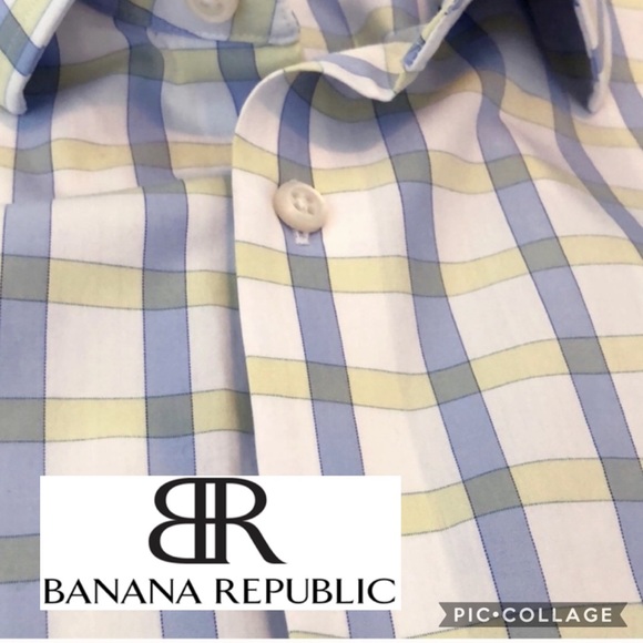Banana Republic Other - Banana Republic slimfit large men’s button down